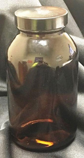 APPROVED VENDOR Sampling Bottle: 30 mL, 28-400 mm, Amber, 24 Bottles - Amber Wide Mouth Glass Lab Bottles