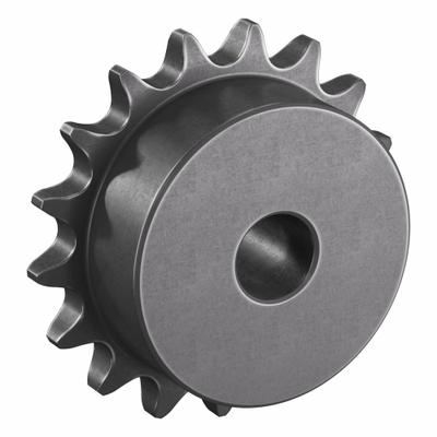 TRITAN Roller Chain Sprocket: One-Sided Hub, For Single Strands, 41, 17 Teeth - Size 41 Plain-Bore Roller Chain Sprockets