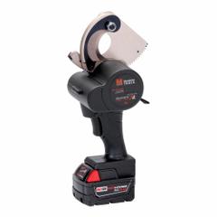 HUSKIE TOOLS Cable Cutter: REDLITHIUM™, 1000 MCM Copper/1500 MCM Aluminum, Inline, Guillotine, 5 Ah (MPN REC-RL754ACM-1). Key specifications — attr531858: (1) Battery; attr531873: Yes; attr531847: REDLITHIUM™; attr531859: 1500 MCM Aluminum; attr531884: Cable Cutter Kit; attr531849: HUSKIE TOOLS.