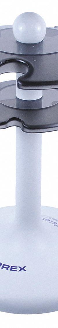 WHEATON Pipette Stand: Plastic, 8 11/16 in Overall Ht, Rotates 360°, Most Brands of Pipettes (MPN W870158). Key specifications — Color: Gray; Compatible Product Type: Most Brands of Pipettes; Features: Rotates 360°; Product Type: Pipette Stand; Brand: WHEATON; Material: Plastic.
