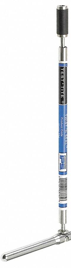 TEST-TITE Twist N Seal Tool: 1/2 in – 1/2 in Pipe Size Range, For PVC, 60 psig Max Pressure (MPN 83782). Key specifications — attr521939: Tool; attr521934: PVC; attr510551: TEST-TITE.