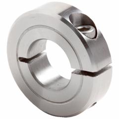CLIMAX METAL PRODUCTS Shaft Collar: 1-Piece, Inch, Round, Clamp-On, 1/2 in Bore Dia, Stainless Steel (MPN H1C-050-S). Key specifications — attr85402: CLIMAX METAL PRODUCTS; attr666006: Inch.
