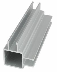 Double-Flanged Square Tube Profile: 1 in x 1 in, 12 ft Lg, 2 Open Slots, Aluminum, 1/4 in Slot Wd (MPN 9030-145). Key specifications — Series: Quick Frame; Product Type: Double-Flanged Tube Profile; Material: Aluminum; System of Measurement: Inch; Framing Type: Press-Fit; Manufacturer Part Number: 9030-145; Brand: 80/20; Finish: Anodized.