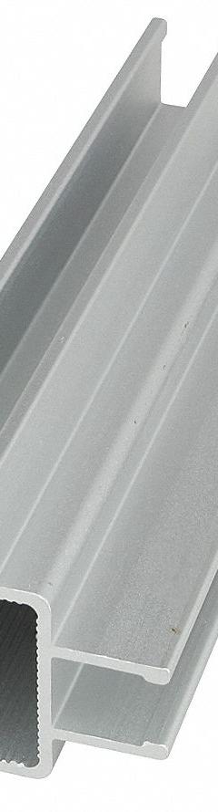 Double-Flanged Square Tube Profile: 1 in x 1 in, 12 ft Lg, 2 Open Slots, Aluminum, 1/4 in Slot Wd (MPN 9030-145). Key specifications — Series: Quick Frame; Product Type: Double-Flanged Tube Profile; Material: Aluminum; System of Measurement: Inch; Framing Type: Press-Fit; Manufacturer Part Number: 9030-145; Brand: 80/20; Finish: Anodized.