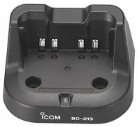 ICOM Single Unit Charger: Fits Icom, For A16/A16E/F1000/F1100D/F2000/F2100D/T10/U88/V10MR/V88 Series (MPN BC213NAC). Key specifications — Brand: ICOM; Compatible Radio Series: F1000; Product Type: Single Unit Charger.