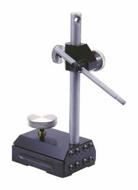 TESA BROWN & SHARPE Surface Gauge with Scriber: 3.5 in x 2.5 in x 0.875 in Base Size (MPN 599-585-1). Key specifications — attr1183835: 599-585-1; attr1183837: TESA BROWN & SHARPE; attr1183838: Base, Indicator Rod and Post; attr1183849: .562 in; attr1200980: Steel; attr1200981: Metal Knob; attr1183854: 7.5 in; attr1183840: 3.5 in x 2.5 in x 0.875 in.