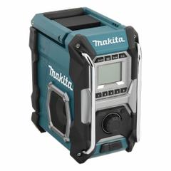 MAKITA Radio: Radio, CXT®/LXT®/XGT®, AM/FM/Auxiliary, FCC Class B, 12V DC (MPN GRM01). Key specifications — attr1255938: XGT®; attr1291279: Tool Only.