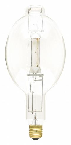 HID Bulb: Universal Burning, BT56, Mogul Screw (E39), 1,000 W Watt, 4000K, Metal Halide, 263V (MPN M1000/U). Key specifications — Color Temperature: 4000K; Brand: LEDVANCE/ SYLVANIA; Shatter-Resistant: No.
