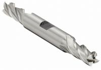 YG-1 Square End Mill: Cobalt, Double End, 4 Flute, 9/32" Mill Dia, 11/16" LOC, 3-3/8" OAL (MPN 13299)