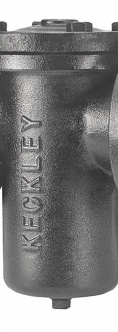 KECKLEY Basket Strainer: Cast Iron, 0.125 in Screen Size, Single, Flanged, 2 in, 31 in Ht (MPN 121FFS-CI125P34-FBI-GFV). Key specifications — Brand: KECKLEY; Compatible Product Type: Gas; Gasket Material: Fiber; Screen Material: 304 Stainless Steel.