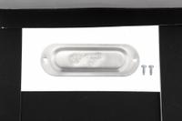 Covers for Conduit Access Fitting: Aluminum, 2 in Trade Size (MPN CSC200). Key specifications — Includes: Screws; For Use With: Conduit Bodies; Brand: RACO.