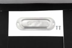 Covers for Conduit Access Fitting: Aluminum, 2 in Trade Size (MPN CSC200). Key specifications — Includes: Screws; For Use With: Conduit Bodies; Brand: RACO.