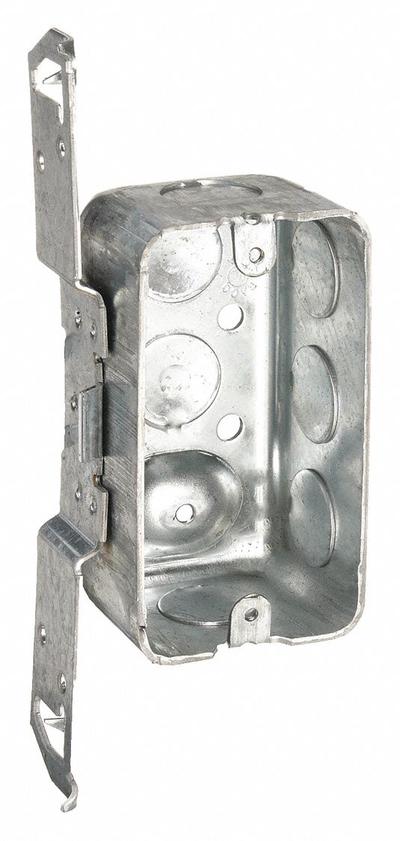 RACO Electrical Box: Steel, Steel Material & Nominal Size, 1 Gangs, 1 7/8 in Box Dp - Handy Electrical Boxes