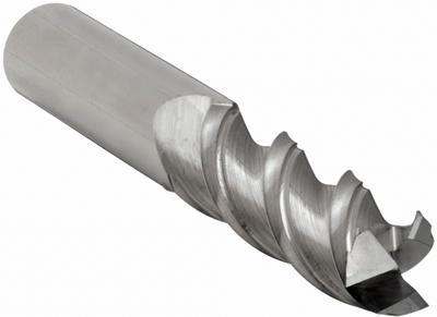 APPROVED VENDOR Square End Mill: Carbide, 3 Flute, 1/4" Mill Dia, 3/4" LOC, 2-1/2" OAL (MPN 273-250750) - Carbide Square End Mills for Aluminum