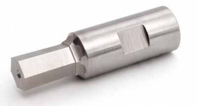 HASSAY SAVAGE CO. Rotary Broach: Hex, 3/16 in Hex Size, 9/32 in Max. Lg Of Cut - Hex Rotary Broaches