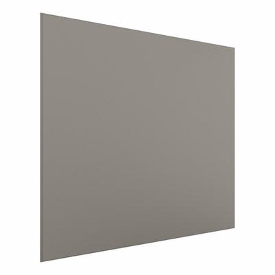 HADRIAN Partition Panel: Stainless Steel, Powder-Coated, Light Gray, 58 in Ht, 24 in Wd - Panels & Panel Posts for Bathroom Partitions