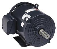 DAYTON General Purpose Motor: Rigid Base Mount, Totally Enclosed Fan Cooled, 7 1/2 hp, 230/460V AC (MPN 36VF31). Key specifications — Brand: DAYTON; Nameplate Voltage @ 60 Hz: 230/460V AC; Full Load Current @ 60 Hz: 17.4/8.7 A; Nameplate RPM @ 60 Hz: 3,535 RPM; Motor Enclosure: TEFC.