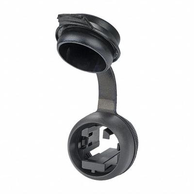 METZ CONNECT Jack: Universal Test Jack, Zinc Die-Cast, IP65/IP6X/IPX7, Black - Covered Data & Network Test Jack Housings