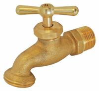 APPROVED VENDOR Hose Bibb: Tee, Brass, Brass, Brass, 3/4 in Inlet Connection Size, IP (MPN 20183). Key specifications — Brand: APPROVED VENDOR; Design: Standard; Body Material: Brass; Handle Material: Brass; Color/Finish: Brass; Handle Type: Tee; Inlet Connection Type: IP; Product Type: Hose Bibb.