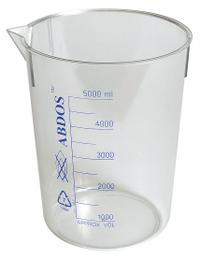 APPROVED VENDOR Beaker: Tall Form, Printed Graduation, Polymethylpentene, Clear, 10,000 mL (MPN P50708). Key specifications — attr1370319: Clear; attr1370337: Printed; attr1370306: Colorless; attr1370307: APPROVED VENDOR; attr1370311: Beaker; attr1370320: Yes; attr1370305: Tall Form.