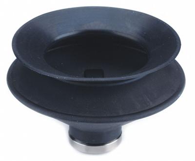 SMC Vacuum Pad: Bellows, w/o Adapter, 50 mm Pad Dia, Food Grade Silicone Rubber - Bellows Type Food-Safe Vacuum Pads