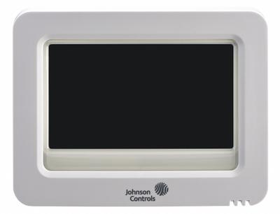 JOHNSON CONTROLS WiFi Thermostat: Heat and Cool, White, C/G/R/Sensor/W1/O/B/W2/W3/AUX/Y1/Y2 - Commercial Thermostats