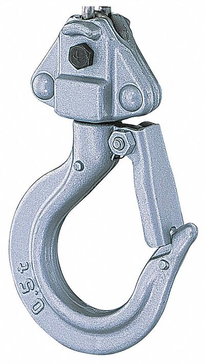 HARRINGTON Bottom Hook Assembly: Lever Chain Hoists, 1,000 lb Compatible Load Capacity - Bottom Hooks for Hoists