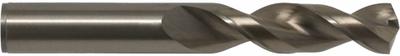CLEVELAND Screw Machine Drill Bit: 1/8", 135° Split Point, Straw/Bronze Cobalt - Cobalt Screw-Machine Length Drill Bits for Deep Hole-Drilling