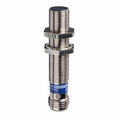 TELEMECANIQUE SENSORS Inductive Cylindrical Proximity Sensor: Built-in Connector, Shielded - Cylindrical Sensors with Built-in Connectors