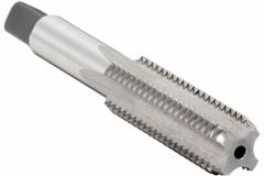 WIDIA GTD Straight Flute Tap: 7/16"-14 UNC, H3, 4 Flute, Taper Chamfer, LH, High Speed Steel (MPN 14225)