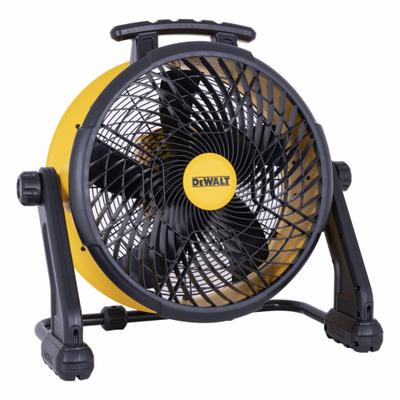 DEWALT Circulating Fan: 18 in Blade Dia, 100/240V AC, Mobile, 1/5 hp, Direct Drive - Standard Industrial Floor Fans