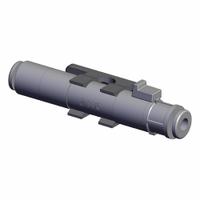 SMC In-Line Air Filter: ZF, 4 mm Inlet, Push-to-Connect, 1 MPa, Polycarbonate Housing (MPN ZFC33-B). Key specifications — attr124323: SMC; attr124345: Push-to-Connect; attr980486: Polycarbonate; attr124320: ZFC33-B.