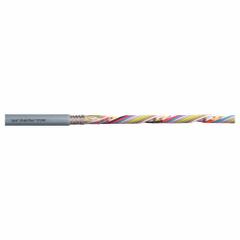 CHAINFLEX Data Cable: 26 AWG, 5 Conductors, Order by the Foot, PVC Jacket, 300 V (MPN CF240-01-05). Key specifications — attr1141190: Copper; attr1141193: Single; attr1141160: 5 x OD; attr1141165: 8 x OD; attr1141168: No; attr1141174: 10 x OD; attr1141159: Flame Retardant; attr1141182: CF240.02.24 ISO Class 1 (Outer Jacket Material).