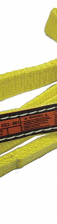 STREN-FLEX Web Sling: Type 3, Nylon, 7 ft Sling Lg, 12 in Eye Lg, 3 Plies (MPN EEF-3-901-07). Key specifications — Sling Type: Type 3; Brand: STREN-FLEX; Tag Type: Wear-Resistant Tag.