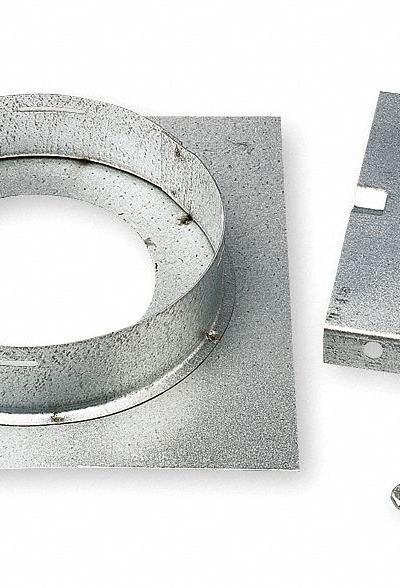 AMERI-VENT Firestop Support Plate: 3 in Duct - Ceiling & Floor Firestop Supports