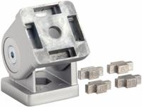Pivot Joint: 40 mm x 40 mm, 40 Series, For 8 mm Slot Wd, Silver, Zinc, 8.5 mm Mounting Hole (MPN 093G40AN). Key specifications — Brand: FATH INC.; Product Type: Pivot Joint; Material: Zinc.
