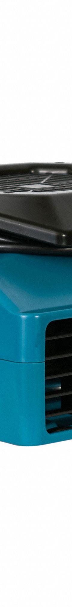 Low Profile Centrifugal Blower: 1,150 cfm, 1/3 hp, Fixed Frame, 115V AC, 1 Speeds, Blue, Variable (MPN XL-760AM). Key specifications — Product Type: Low Profile Centrifugal Blower; GFCI Protected: Yes; Number of Speeds: 1; Housing Material: ABS; Brand: XPOWER; Nominal Voltage: 115V AC.