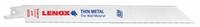 LENOX Reciprocating Saw Blade: 24 Teeth per Inch, 8 in Blade Lg, 0.04 in Blade Thick, Bi-Metal, 5 PK (MPN 20579824R). Key specifications — attr1109198: 24; attr1109200: Rigid for Straight Cuts; attr1109201: Straight; attr1109209: LENOX.