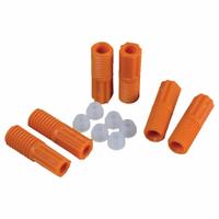 JUSTRITE Compression Fittings: Ethylene Tetrafluoroethylene, For 2RYJ5/2RYJ6/2RYJ7 (MPN 28122). Key specifications — Compatible Mfr Part Number: 28177; For Use With: HPLC Poly Manifold; Material: Ethylene Tetrafluoroethylene; Compatible Grainger Part Number: 2RYJ5; Accessory Type: Hard Wall Tubing Compression Fitting; Brand: JUSTRITE.