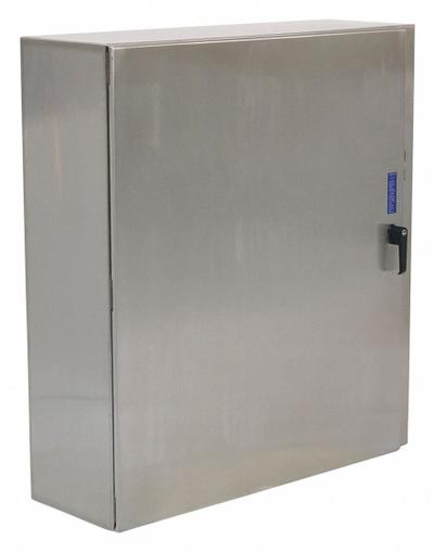 WIEGMANN Enclosure: 304 Stainless Steel, 36 in x 32 in x 8 in, NEMA 12/13/3R/4/4X - Stainless Steel Enclosures