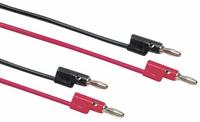 POMONA Test Leads: Black Electrical Current Color, Banana Plug, 2 ft Lg, Polypropylene (MPN B-24-0). Key specifications — attr1330521: POMONA.