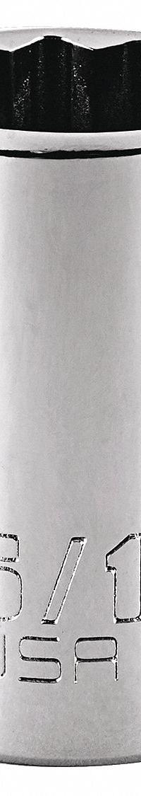 PROTO Socket: SAE, 1/2 in Drive Size, 15/16 in Socket Size, 12-Point, Std, Chrome, Socket (MPN J5430N). Key specifications — attr1204417: PROTO; attr1204392: Chrome.