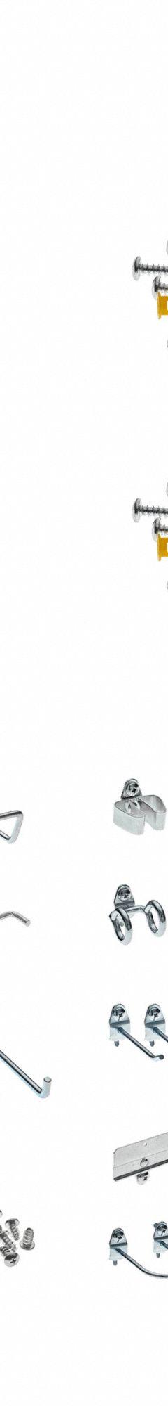 TRITON PRODUCTS Pegboard Panel Kit: Round, 1/4 in Peg Hole Size, 48 in x 24 in x 1/4 in, ABS, Black (MPN DB-2BK Kit). Key specifications — Material: ABS; Finish: Matte; Peg Hole Shape: Round; Includes: Curved Hooks: (4) Curved Hooks; Color: Black; Brand: TRITON PRODUCTS.