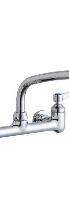 ELKAY Handle-Operated Faucet: Elkay®, Brass, Centerset, Wall, 2 Mounting Holes, 1.5 gpm Flow Rate (MPN LK940AT10L2H). Key specifications — Series: Elkay®; Brand: ELKAY.