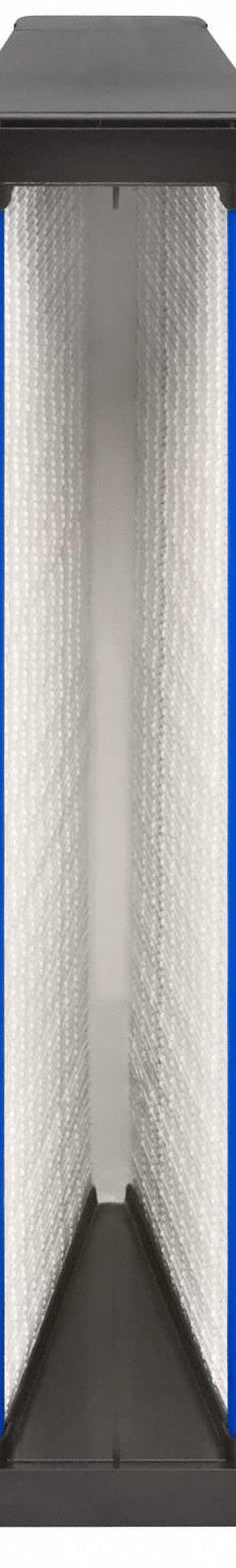 GRAINGER V-Bank Air Filter: 12 in x 24 in x 12 in, Fiberglass, Single Header, 4 Vs, MERV 14 (MPN 911TA6). Key specifications — Brand: GRAINGER; Frame or Header Material: Plastic; Media Material: Fiberglass; Filters Out: Insecticide Dust.