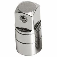 SK PROFESSIONAL TOOLS Socket Adapter: 1/2 in Output Drive Size, Square, 3 in Overall Lg, Chrome (MPN 409). Key specifications — attr1204997: Square; attr1205006: SK PROFESSIONAL TOOLS; attr1204986: Chrome; attr1205002: Locking Not Included.