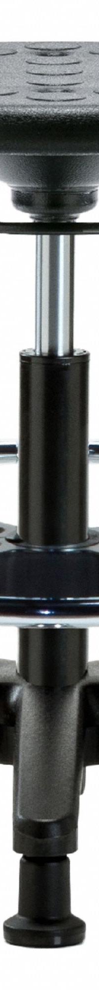Stool: Polyurethane, Ht Range 17 3/4 in to 25 1/2 in, 13 in Seat Wd, 13 in Seat Dp, 5 Glides, Black (MPN IPMBSO-RG-CF-RG-BLK). Key specifications — Brand: APPROVED VENDOR; Foot Support: Yes; Base Material: Fiberglass; ESD-Safe: Not ESD Safe; Number of Casters: 0.
