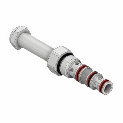 Parker Spool Valve: Steel, Screw-In, Two Positions, Four-Way, C08-4 Valve Cavity Size - Solenoid Cartridge Valves
