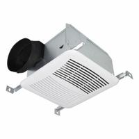 Exhaust Fan: Ceiling, 80 cfm_90 cfm_110 cfm_140 cfm Max, 0.5 sones, 4 Speed, Round Duct (MPN CEPD140-4). Key specifications — Brand: CANARM; Nameplate Voltage: 115V AC; Sensor Type: None; Duct Shape: Round; Heater: Without Heater; Includes: Backdraft Damper; Mounting Location: Ceiling; Number of Speeds: 4.