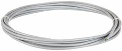 CHAINFLEX Control Cable: 18 AWG, 4 Conductors, 25 ft, PUR Jacket, 1,000 V (MPN CF77-UL-07-04-25). Key specifications — Conductor Material: Copper; Conductor Configuration: Single; Minimum Bend Radius Factor - Fixed: 4 x OD; Minimum Bend Radius Factor - Flexible: 5 x OD; Includes Ground: Yes; Minimum Bend Radius Factor - E-Chain: 6.8 x OD; Resistance Properties: Flame Retardant; Standards: CE.